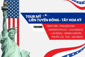 Tour Mỹ - Liên Tuyến Đông Tây Hoa Kỳ