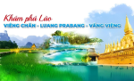 (Lễ 30/4) Tour Lào - Viêng Chăn  - Vang Viêng - Luang Prabang