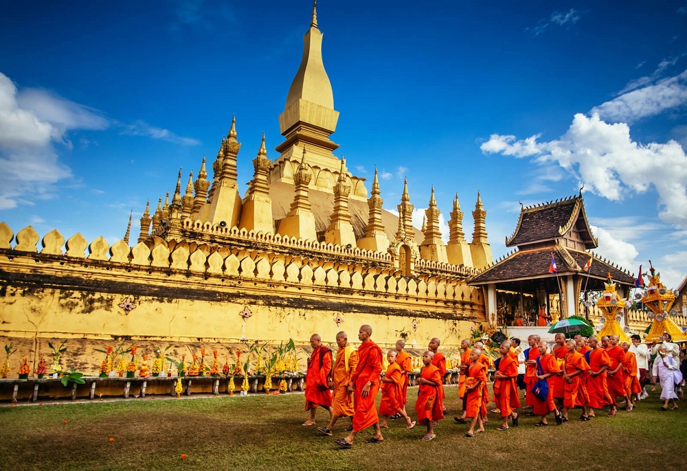 (Tết Lào) Tour Lào - Viêng Chăn  - Vang Viêng - Luang Prabang